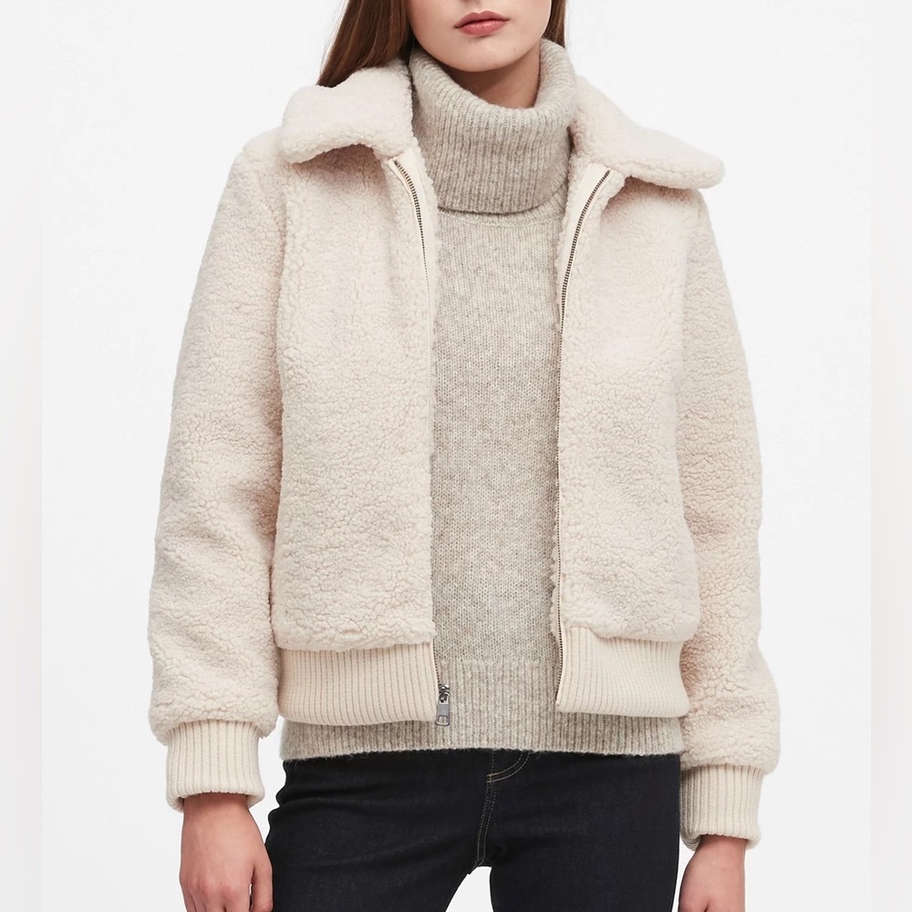 Women's Off-White Teddy Jacket